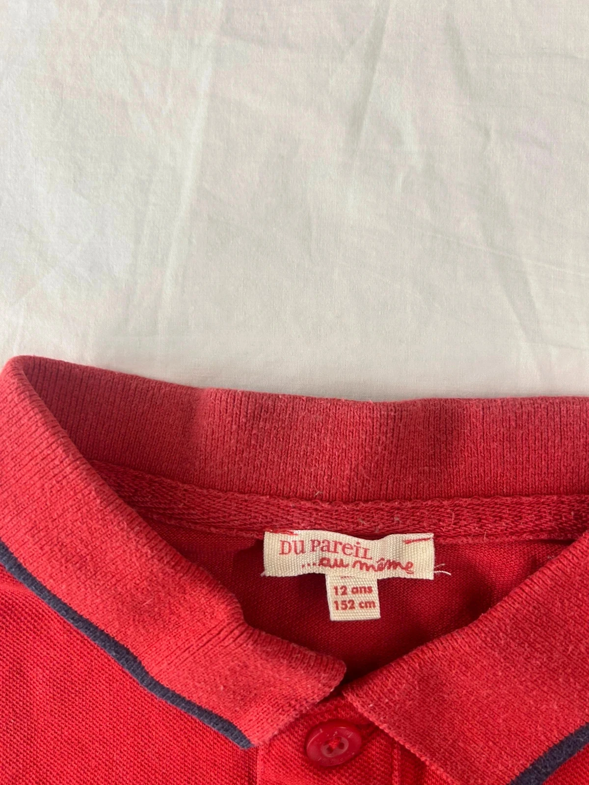 Rood polo Du Pareil au Même – photo 5